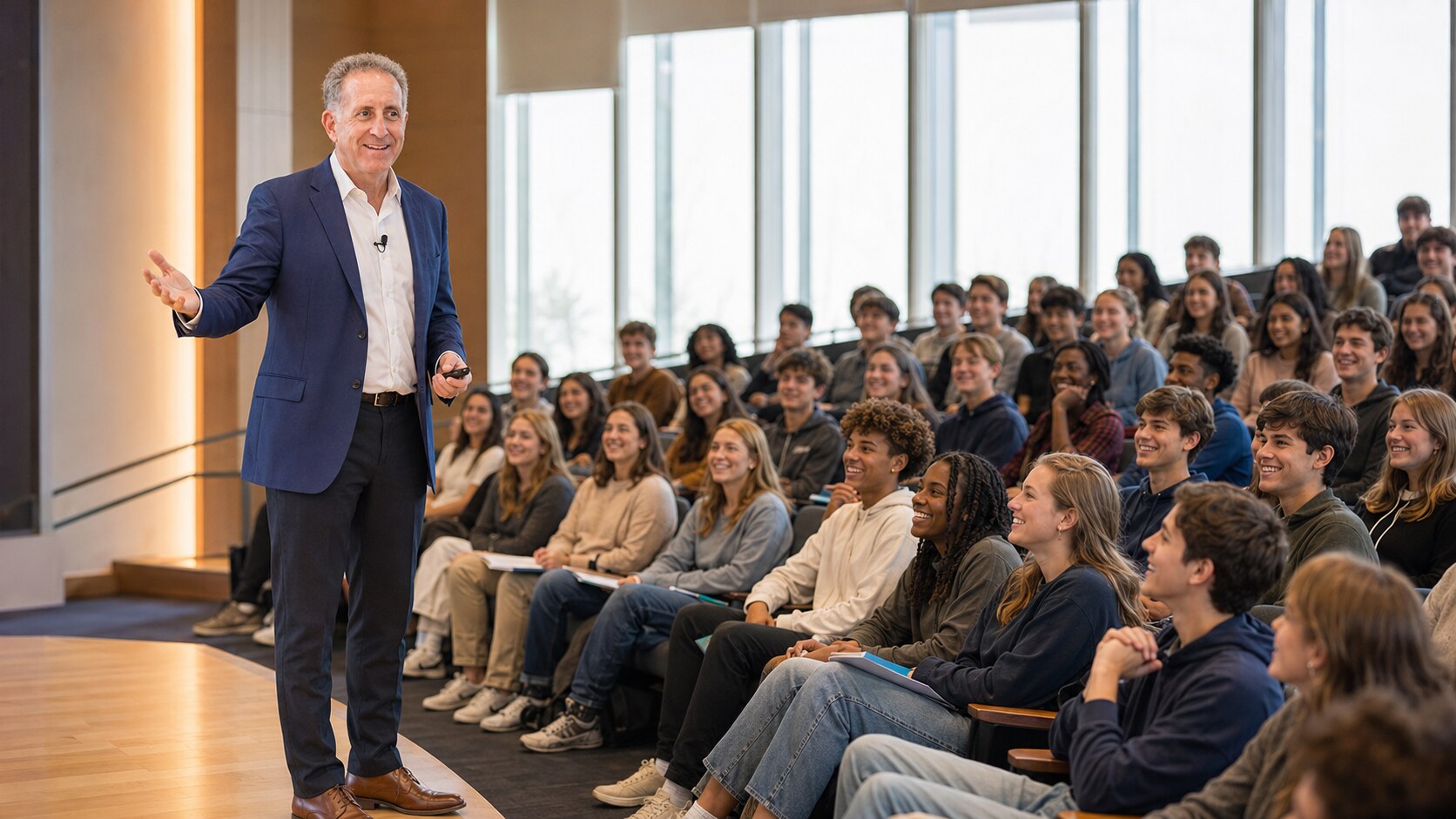 Scott Silverman speaking with an audience